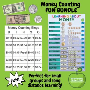 Preview of Money Counting Fun Bundle