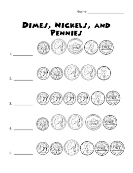 Preview of Money Counting Unit Materials