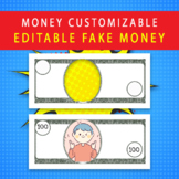 Money Customizable,Editable Fake Money | Classroom Money R