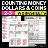 Counting Money Worksheets for 2nd Grade 3rd Grade Math Review Dollars and Cents