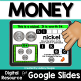 Money Digital Math Activities for Google Slides
