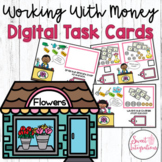 Money Digital Task Cards | Counting Money | Distance Learning