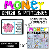 Money Digital and Printable Activities for First Grade