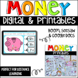 Money Digital and Printable Activities for Kindergarten