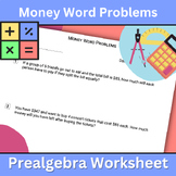 Money Division Worksheet: 20 Questions with Full Solutions