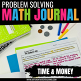 Money & Elapsed Time Word Problems for Math Problem Solvin