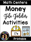 Money File Folder Math Center Activities