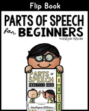 Parts of Speech Flip Book for Beginners - Nouns, Verbs, Ad