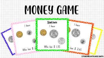Preview of Money Game