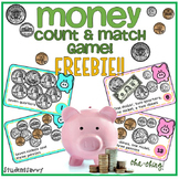 Money Game - Count & Match FREEBIE!