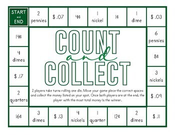 Preview of Money Game - Count and Collect