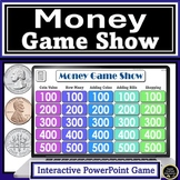 Money Game Show | Counting and Adding Coins, Identifying B
