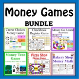 Money Games Bundle - Board Games for Math Centers and Lear