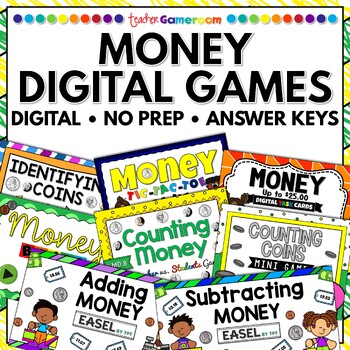 Preview of Money Games Bundle | No Prep Digital Resources