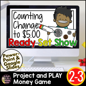 Preview of Money Games | Counting Money Activities | Money Games for 2nd Grade 3rd Grade