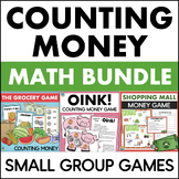 Counting Money & Mixed Coins Math Games Centers Small Grou