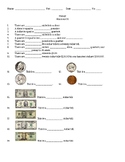 Money - Finance - Handout 01 with KEY