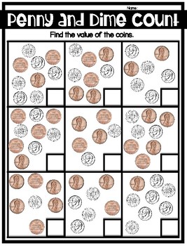counting coins by kristin guyette teachers pay teachers