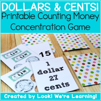 Preview of Money Identification Game - Dollars and Cents!