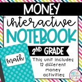 Money Interactive Math Notebook for 2nd Grade