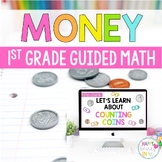 Money Lessons and Activities 1st grade Guided Math Unit Co