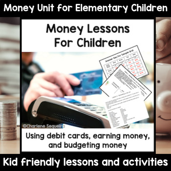 Preview of Money Unit Counting Money Activities Money Worksheets Money Word Problems etc