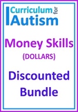 Money Life Skills Autism DOLLARS Independent Work Tasks BUNDLE