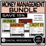 Money Management Bundle - Digital Lessons - Google Form - 