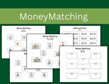 Preview of Money Matching