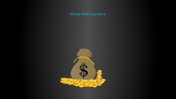 Preview of Money Matching Game Distance Learning