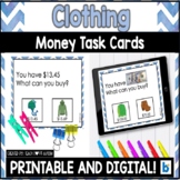 Counting Money Task Card Activities: Clothing Store