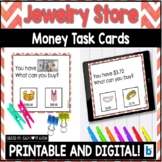 Money Matching Task Cards: Jewelry Store Edition