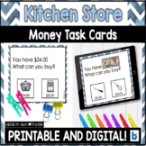 Money Matching Task Cards: Kitchen Shop Edition