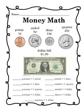 Preview of Money Math