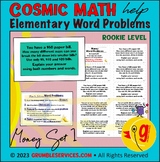 Money Math Help - 40 printable Elementary Montessori Word 