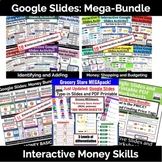 Money Math MEGA-BUNDLE for Google Slides Special Education