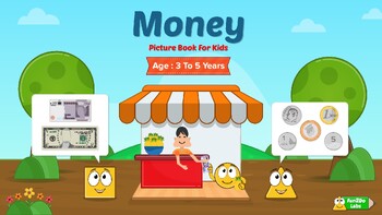 Preview of Money : Math Picture Book for Kids Aged 3 to 5