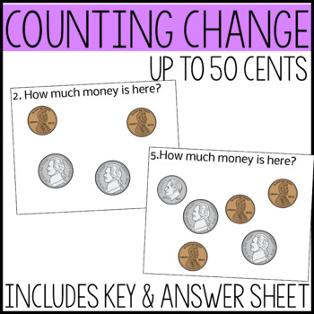 Teach Money - Coins / Change to 50 Cents - Smart Chute Style Math