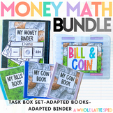 Money Math Visual Task Cards Counting Coins and Bills Money