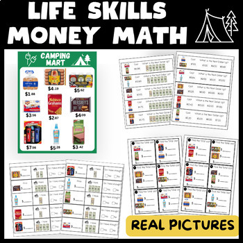 Preview of Money Math | Vocational Math for Special Education | Job Skills |  Life Skills