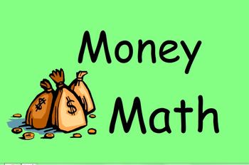 Preview of Money Math flipchart for Activboard