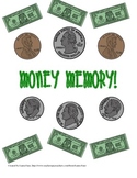 Money Memory! Math Center Game Using US Bills and Coins