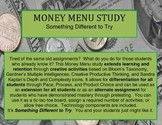 Money Menu Study