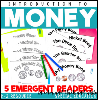 Preview of Money Emergent Readers: an introduction to coins
