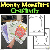 Money Monsters Halloween Craftivity