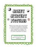 Money Mystery Pictures- Adding Together Different Coins