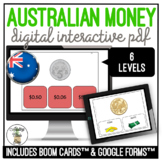 Money Names & Values Digital Interactive Activities AUSTRALIAN