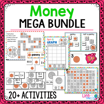 Preview of Money Pack | Coin Identification | Kindergarten Math Centers
