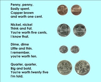 Preview of Money Poem