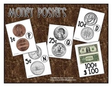 Money Posters (Heads, Tails, Value of Coin)